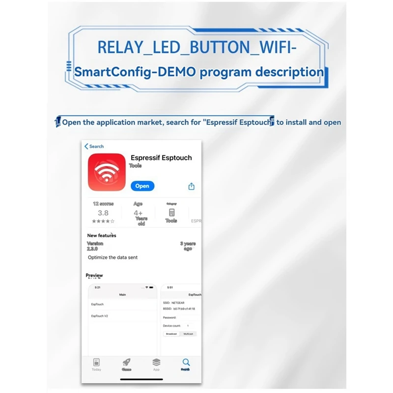DC7-28/5V Voeding WIFI Bluetooth 2-Kanaals 30A Relaismodule Development Board ESP32 Secundaire Ontwikkeling