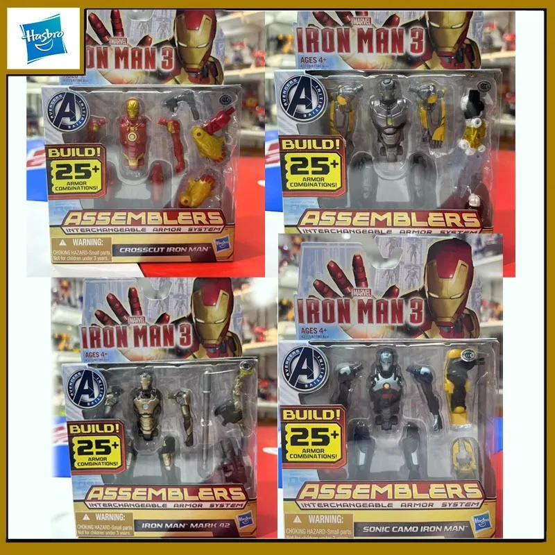 هاسبرو الأصلي الرجل الحديدي 3 أنيمي الشكل MK42 تجميعها دمية مارفل كاريكاتير 3.75 ألعاب شخصيات الحركة للبنين بنات أطفال هدية #1