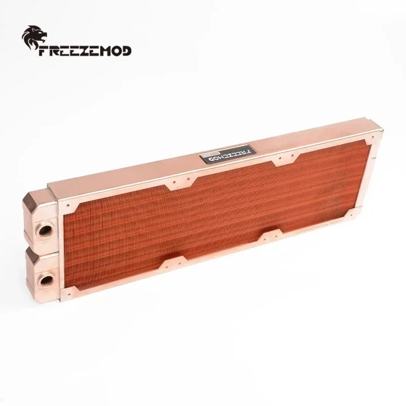 FREEZEMOD All Copper 360 Radiator 360mm Heatsink For PC Case Water Cooling System Compatible With 120MM Fans