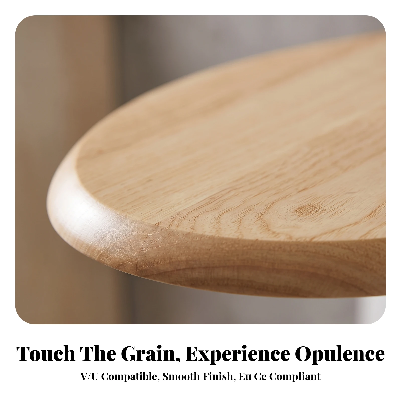 Wooden Toilet Seat Sturdy V-Shaped Toilet Seat Long-Lasting Comfortable for Homeowners, Bathroom, Apartment