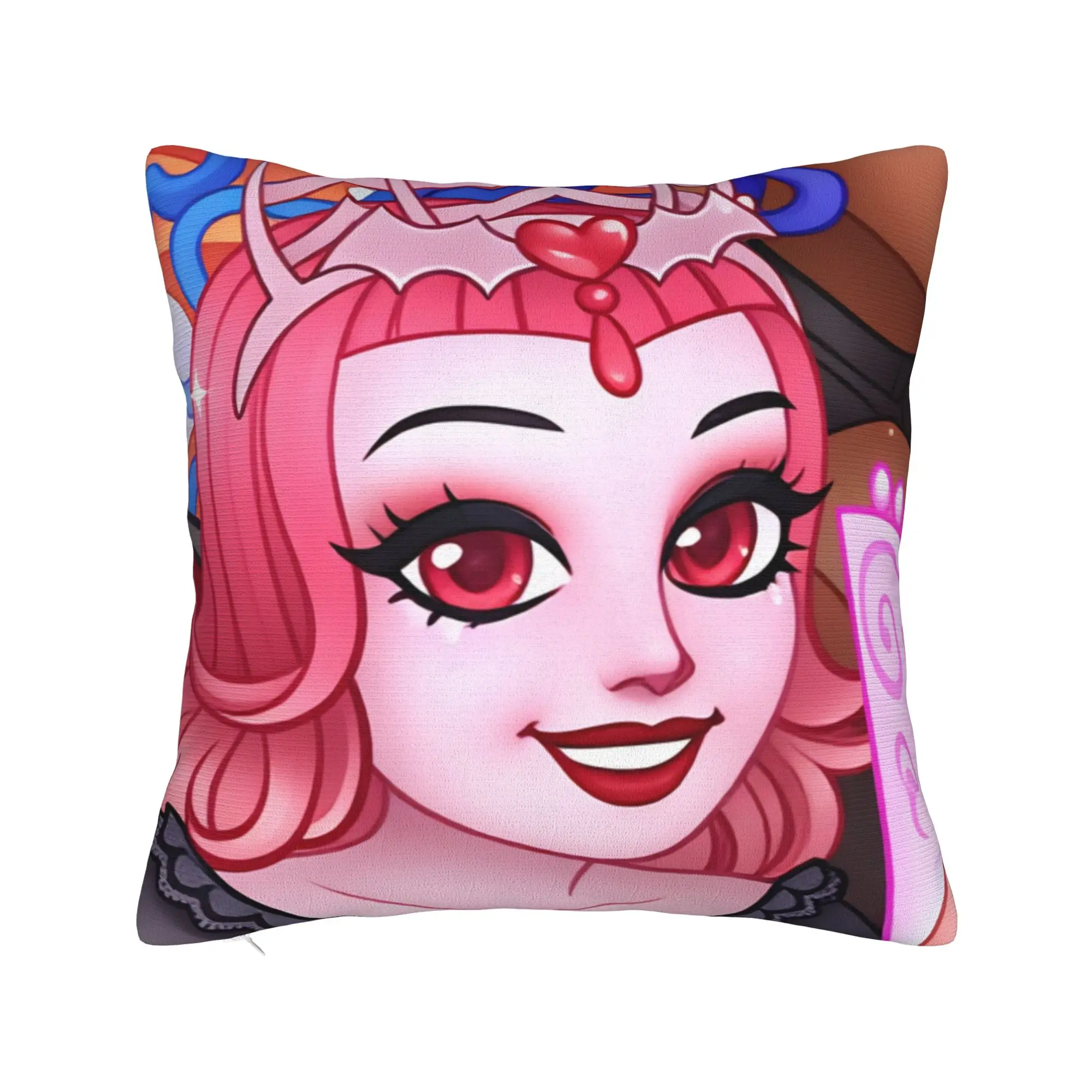 Girls Game Royale High Pillow Cover Girls Game Royale High  Retro Trendy Pillow Case For Sofa Couch Bed Living Room Pillowcases