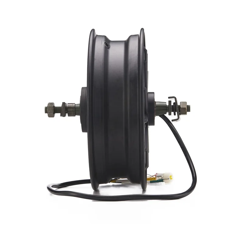 Electric wheels 3000w 60V 72V 12 inch 3000W front brake disc hub motor for electric motorcycle