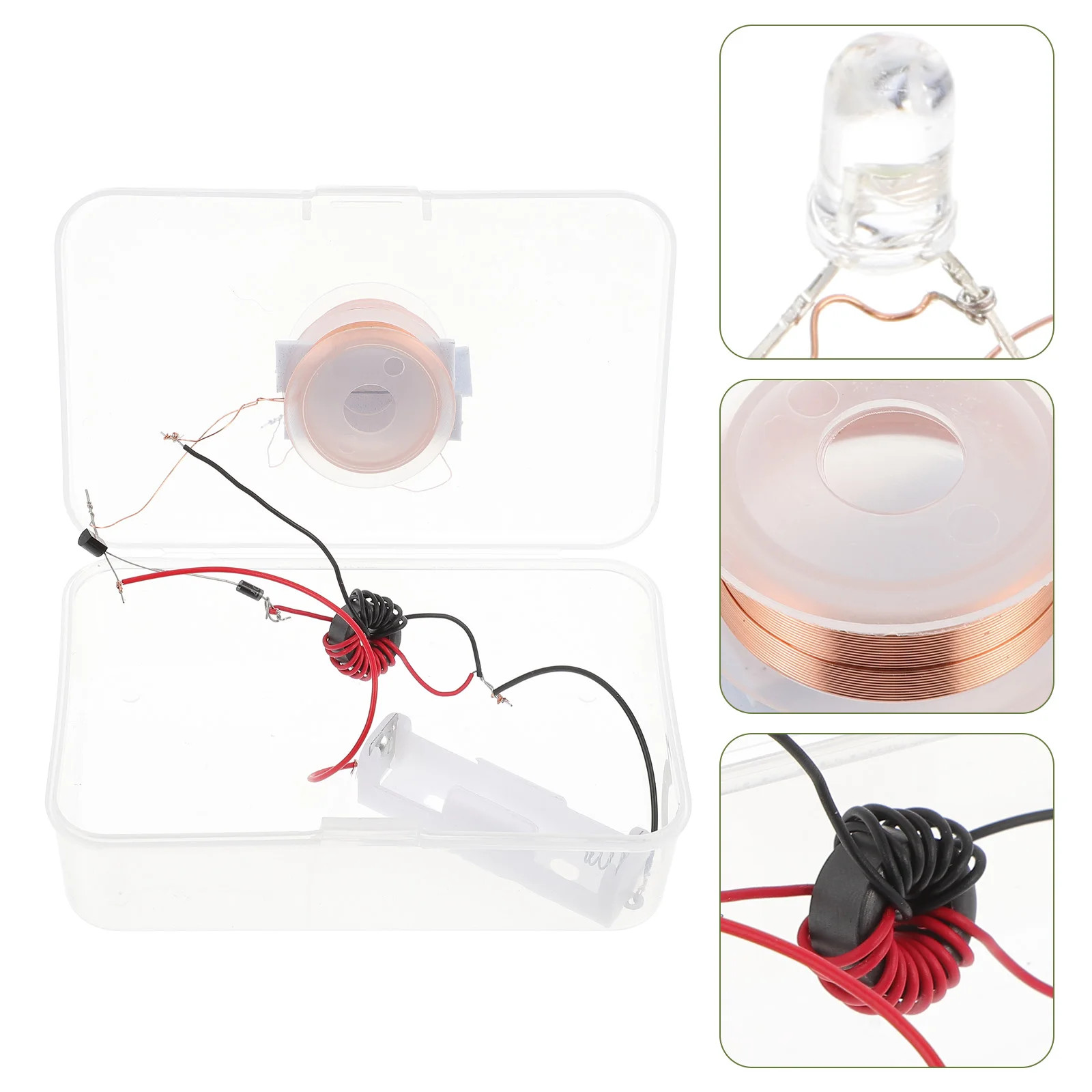 

DIY STEM Toys Scientific Experiment Equipment Kids Electricity Educational Primary School Electronics Kit Building Blocks ABS