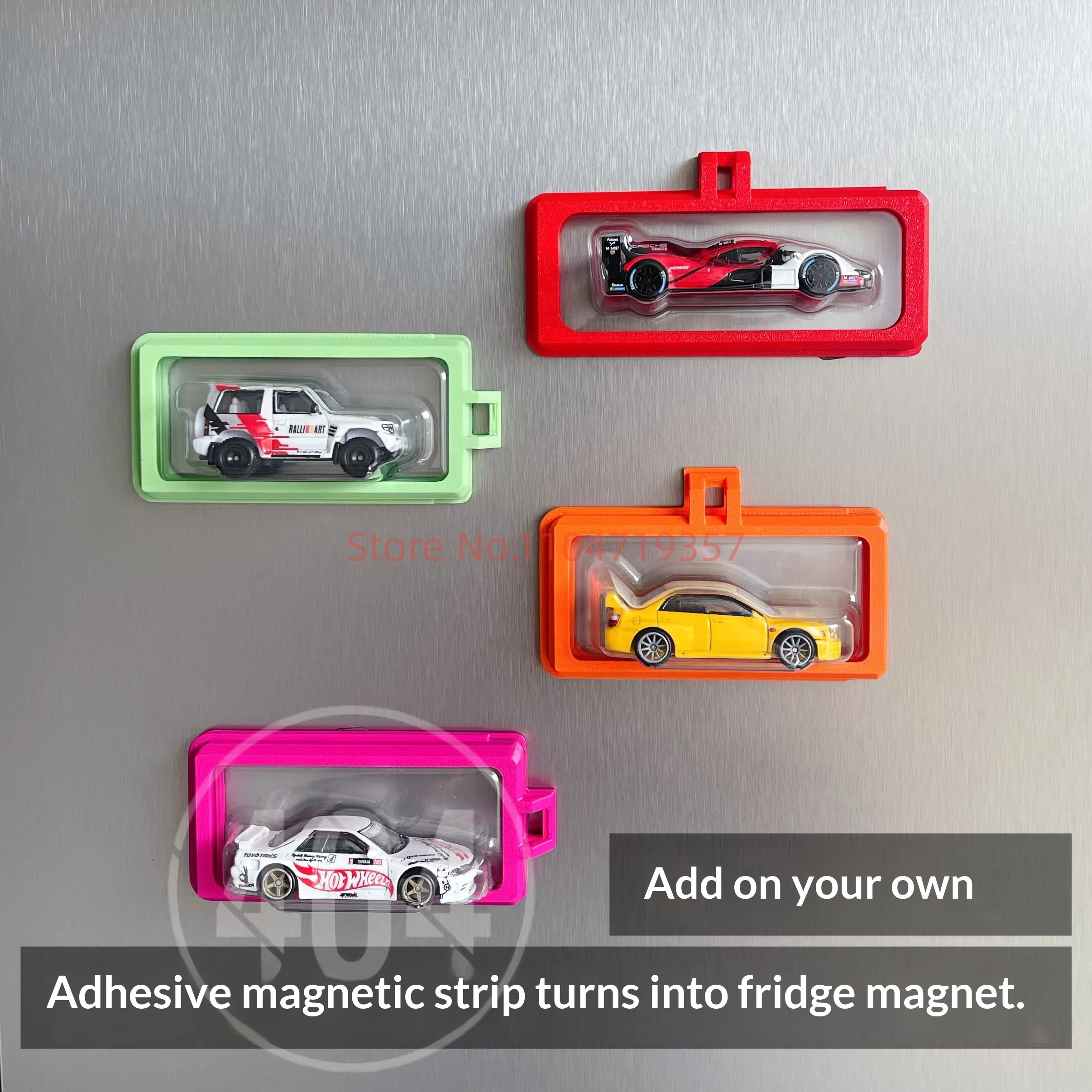 404 Model Storage Hot Wheels Display Case Portable Transparent