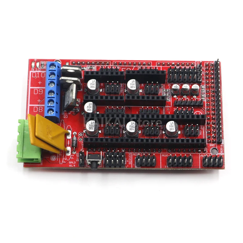 Imagem -03 - Impressora Painel de Controle Parte Raamps 1.4 Reprap Prusa Peripolar 3d