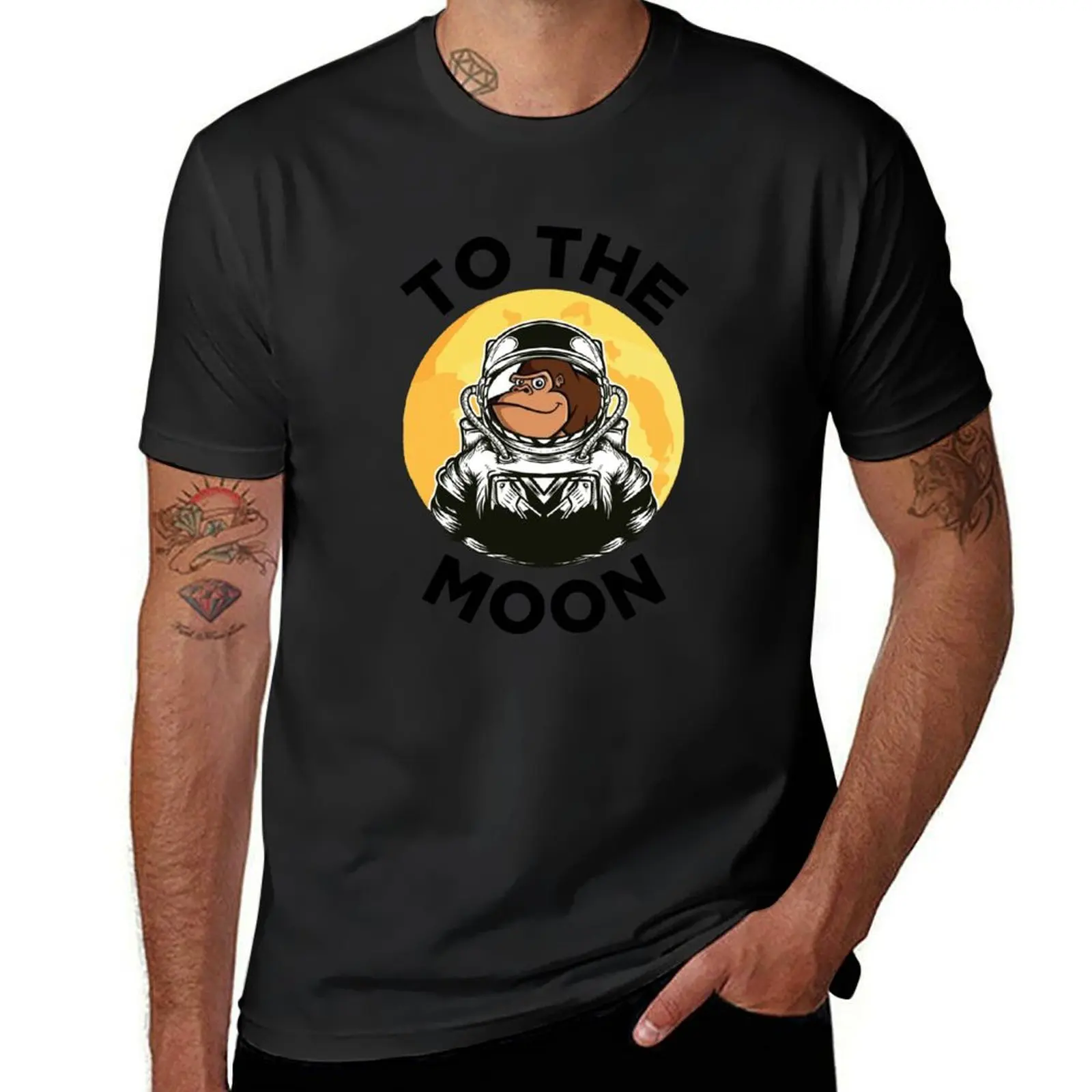 

AMC To The Moon T-Shirt graphic shirts man t shirt sublime funny gifts men tshirt