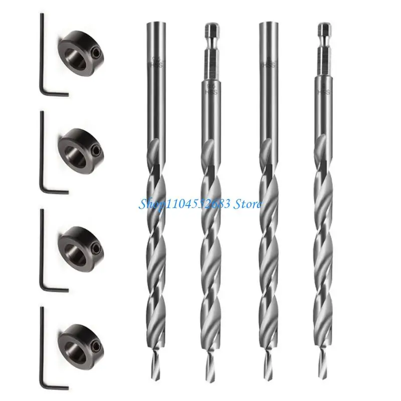 Y6GD MultiFunction Oblique Hole Locator Drill Bit for Woodworking High Speed Steel Construction Carpentry Locator Craft Tool