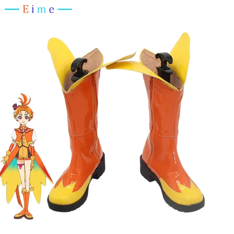 Hanging Sky Cure Wing Cosplay Shoes PU Leather Shoes Halloween Carnival Boots Cosplay Prop Custom Made