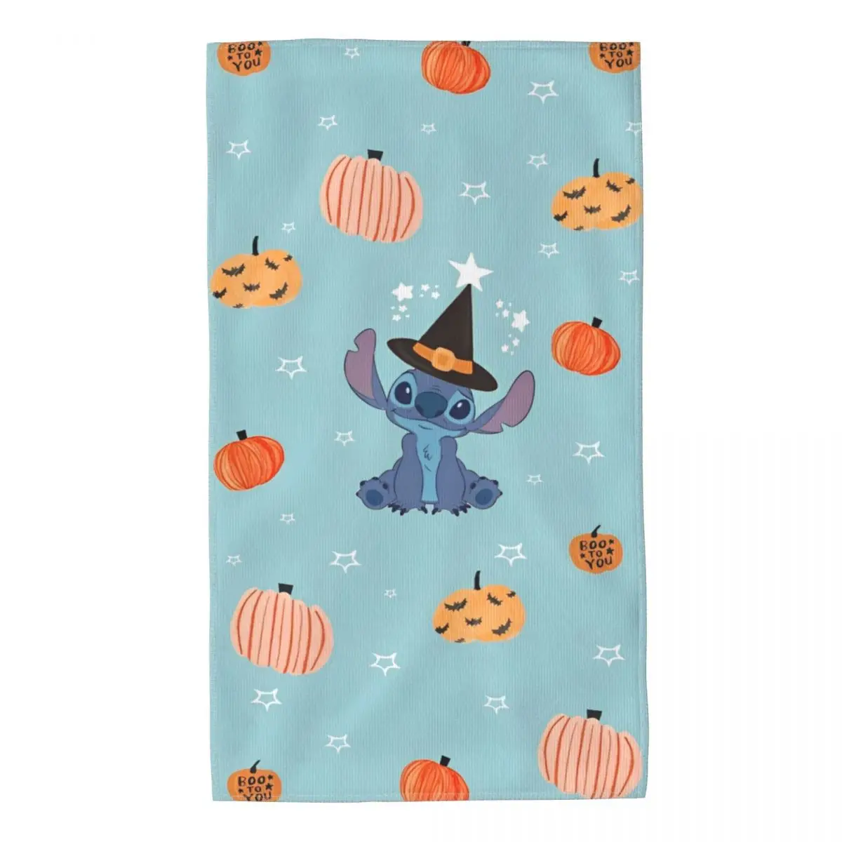 Lilo & Stitch Cartoon Halloween Pompoen Handdoek 2023 Zomer Microfiber Badhanddoek Snel Droog Voor Zomer Strand