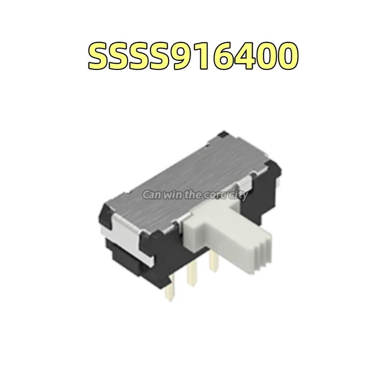 

10 pieces SSSS916400 New original genuine ALPS 3 foot 2 gear straight pin side press sliding switch spot