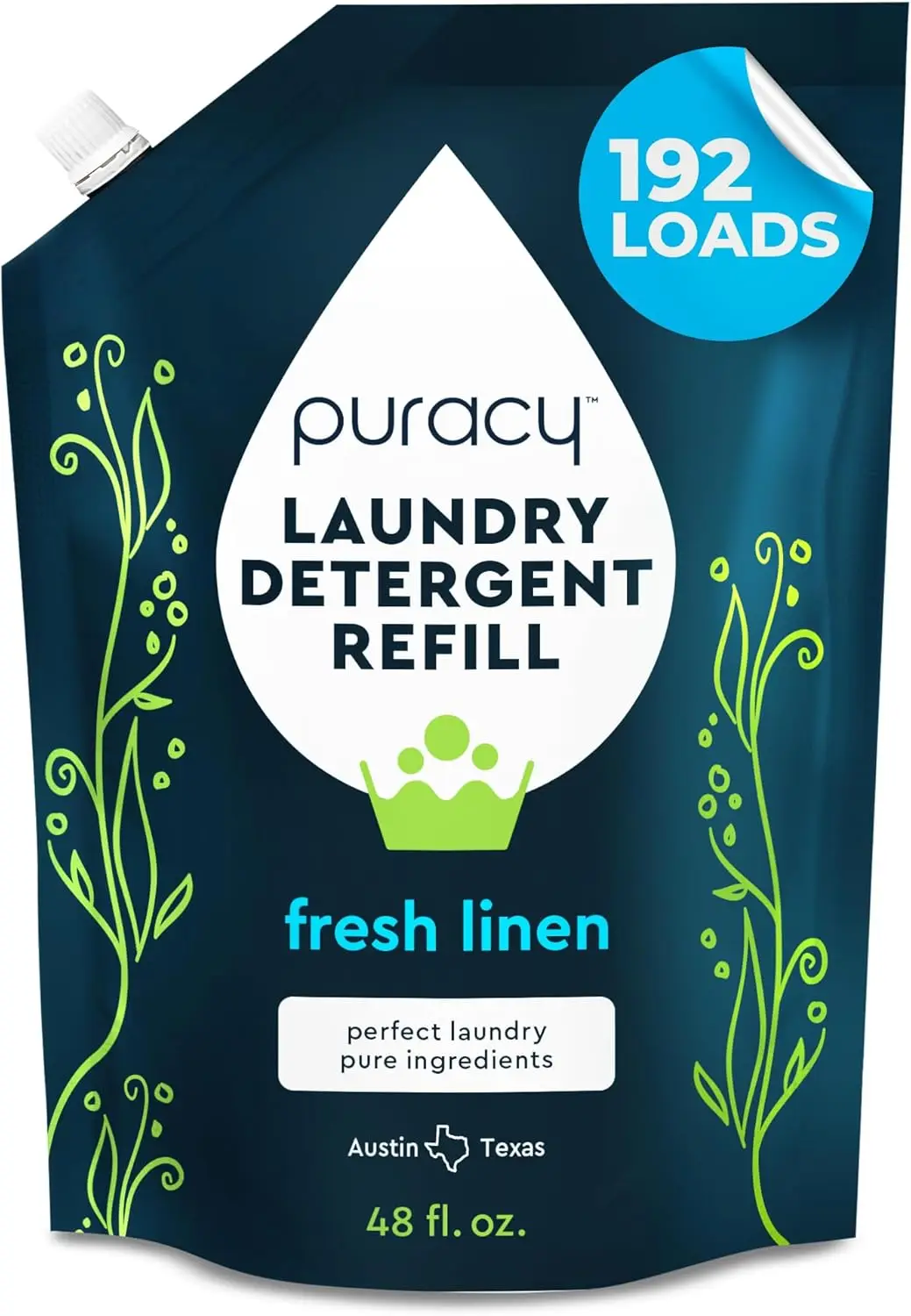 

Laundry Detergent Refill - Enzyme-Powered Liquid Laundry Detergent Concentrate, Natural Laundry Detergent Seen on TikTok,