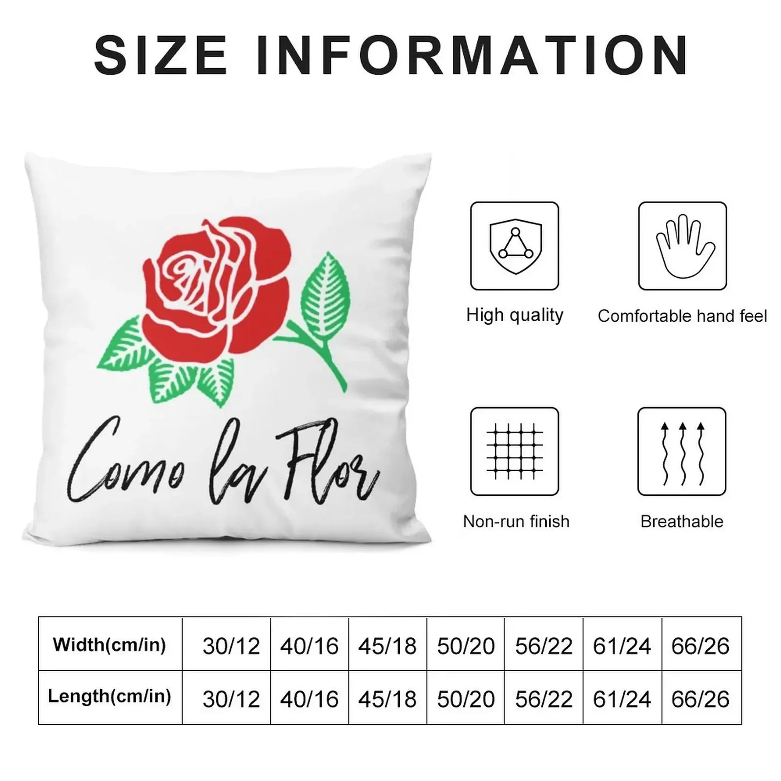 Como la Flor Selena Quintanilla Throw Pillow Pillow Case Christmas Room decorating items christmas cushions covers pillow