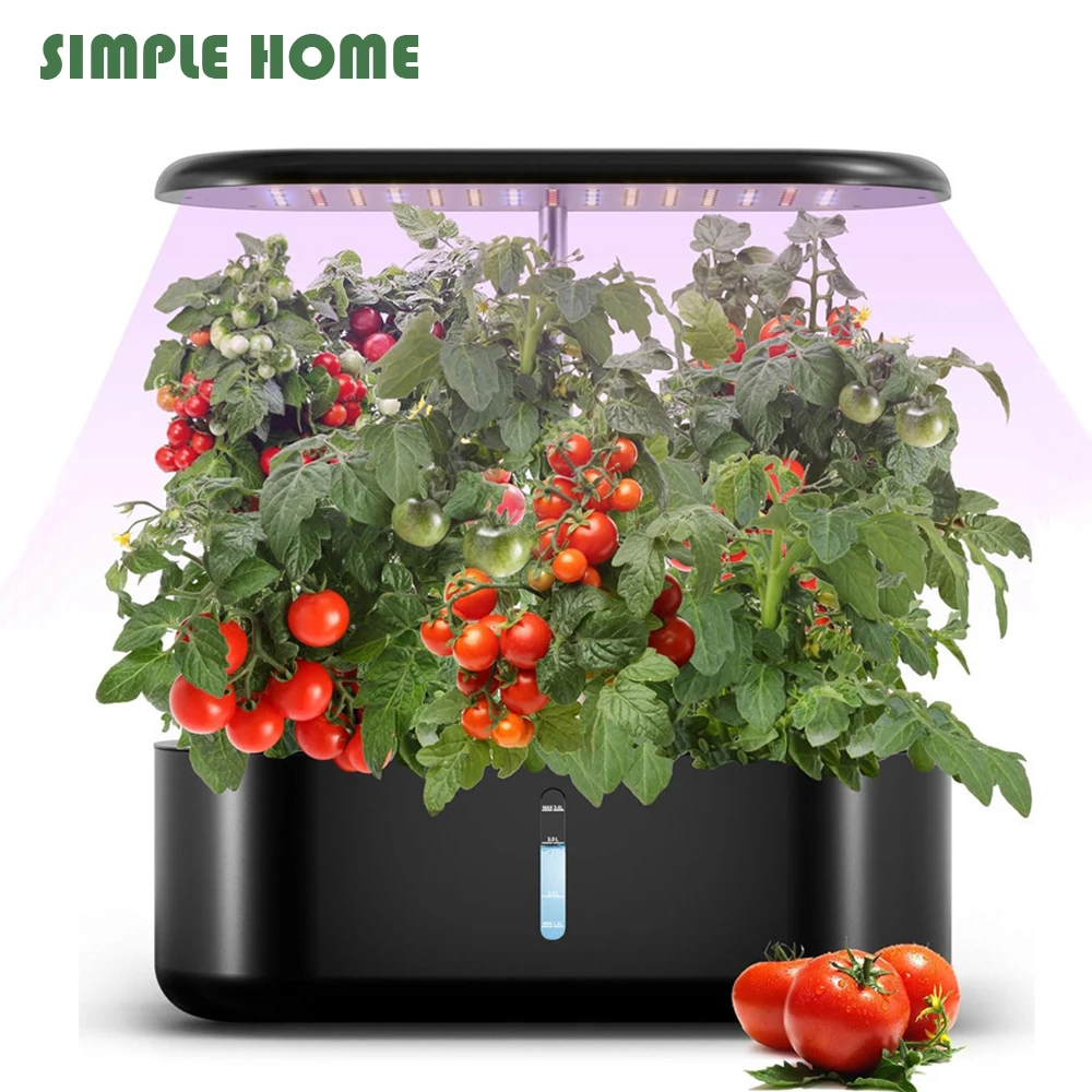 High Premium Hydroponics Growing Systems 10 Smart Plant Pots With Led Grow Light Non-toxic Soilless Indoor Garden For Home
