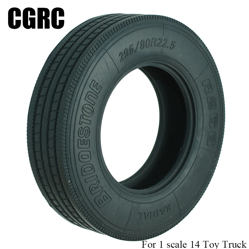 

1 Pair High-quality Rubber Tires Narrow/wide for 1/14 Tamiya RC Truck Trailer Tipper Scania R470 Actros Volvo FH16 MAN TGX DIY