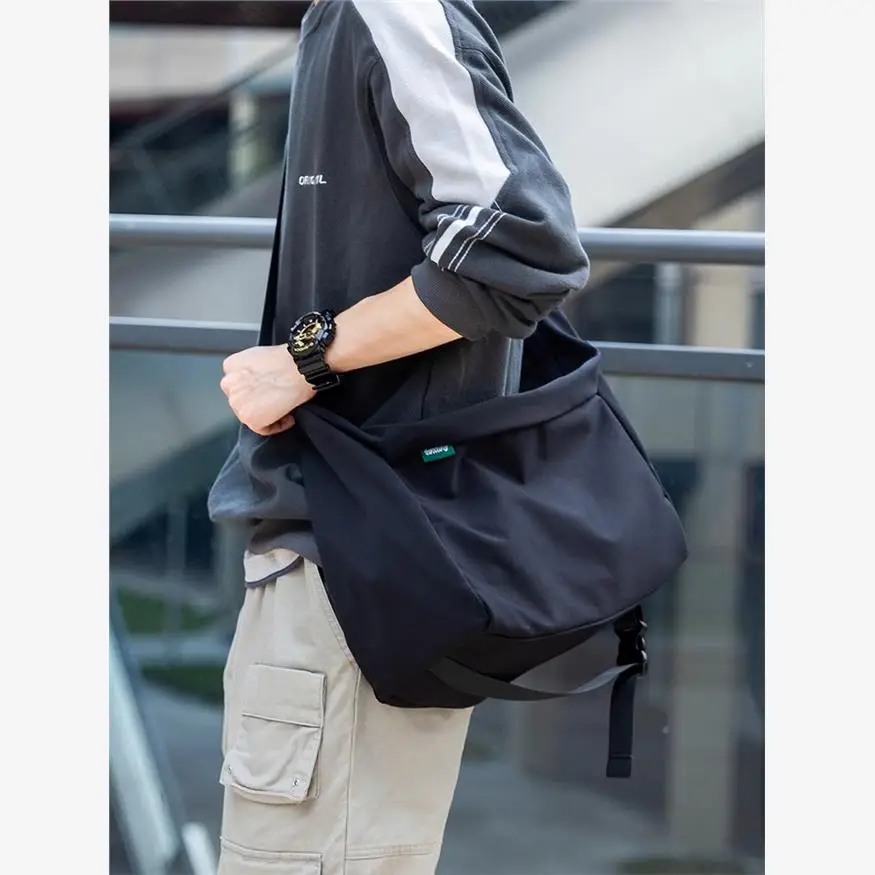 

Повседневная японская мужская сумка через плечо для города, спортивная, универсальная, кроссбоди, для путешествий и отдыха