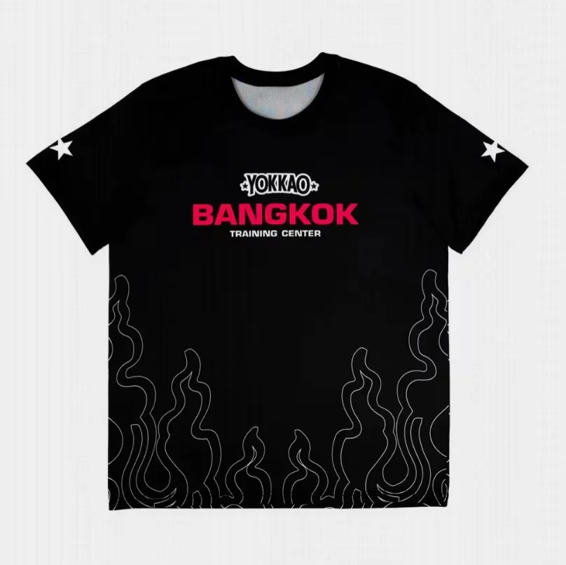 2026 Sommer Herren YoKKAO Muay Thai Freizeit-Sport-T-Shirt mit Schnelltrocknungsfunktion, Kurzarm, 3D-Druck, Atmungsaktiv, Bequem, Oversize – Detail 11