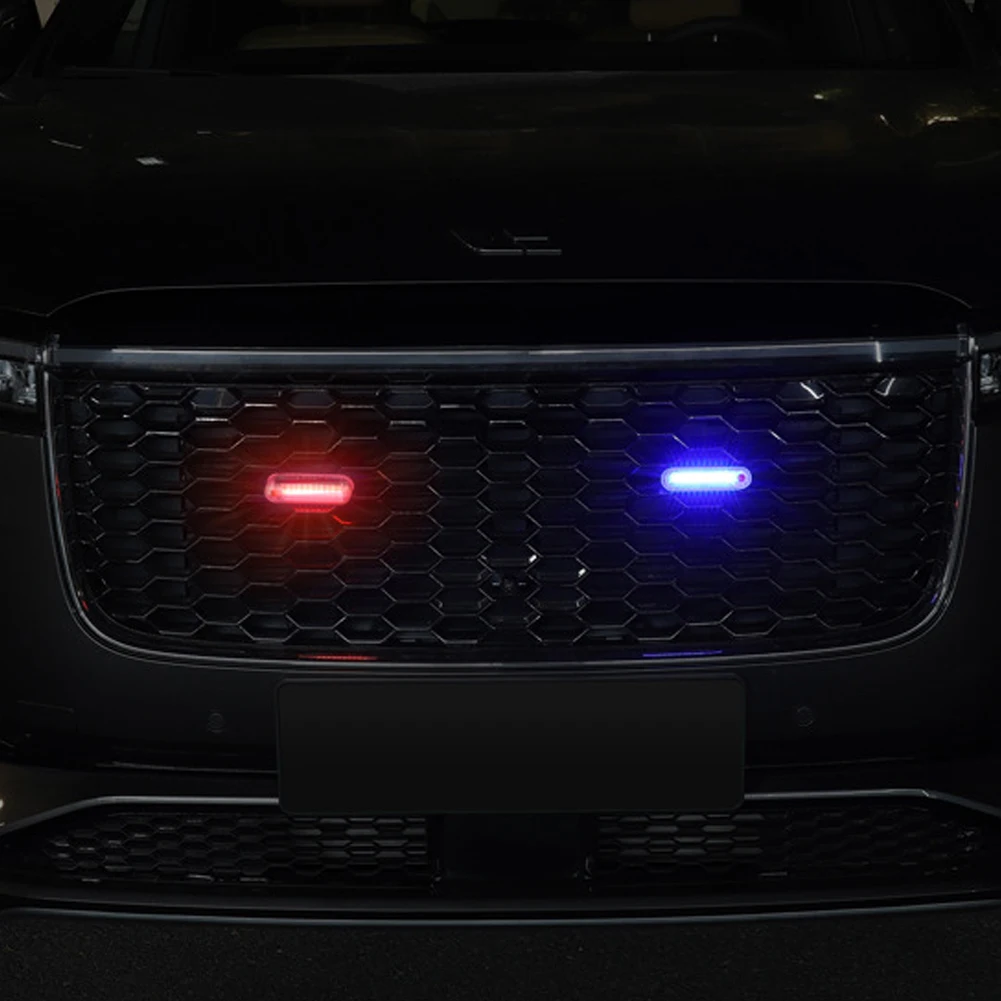 Waterproof Solar Power Traffic Warning Light In-Night Caution Strobe Flashlight LED Alarm Lamp for Car Motorcycle Bicycle