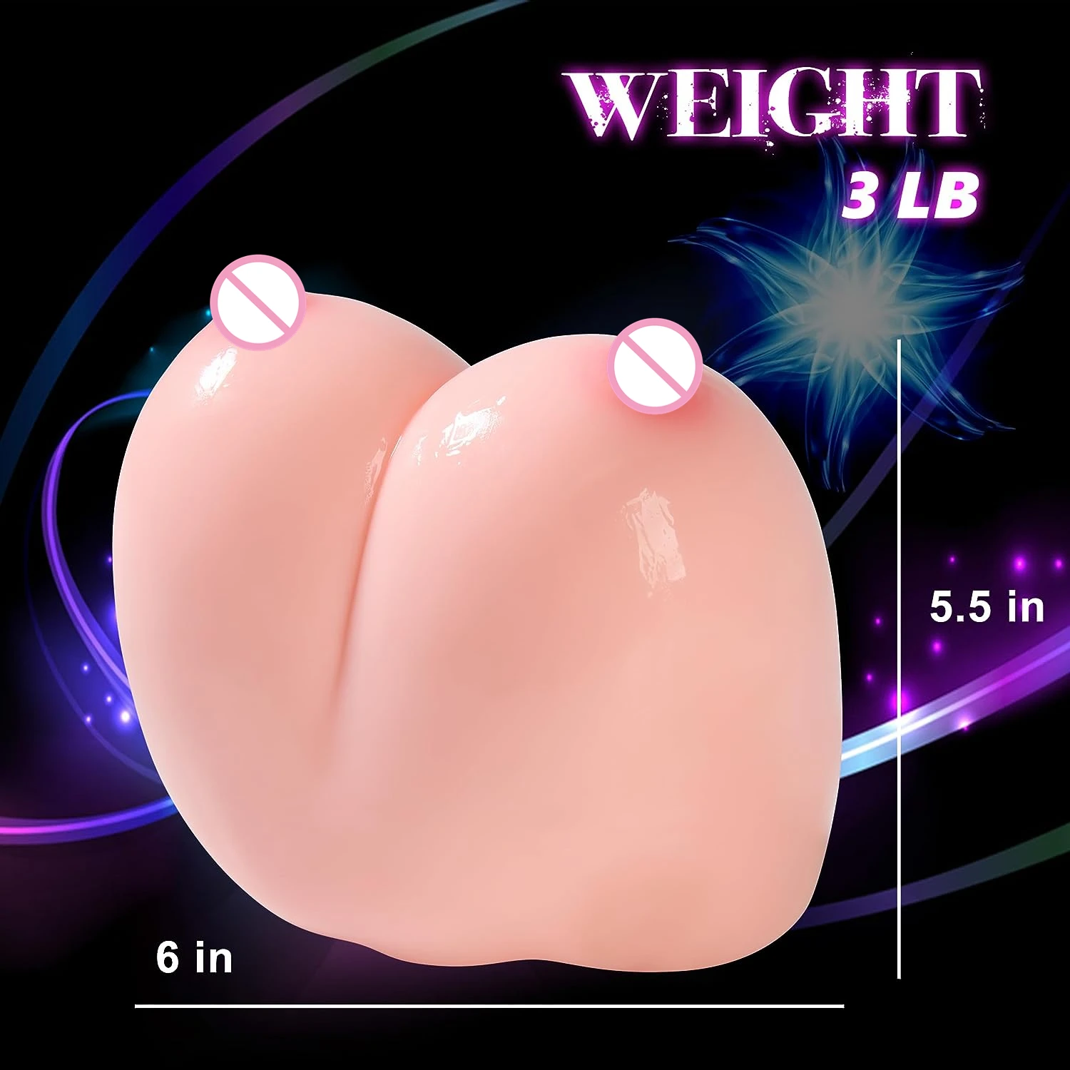 3 LB Breast Male Masturbator for Men Sex Dolls for Male Pocket Pussy for Men Realistic Sex Doll with Big Boob Virgin Vaginal