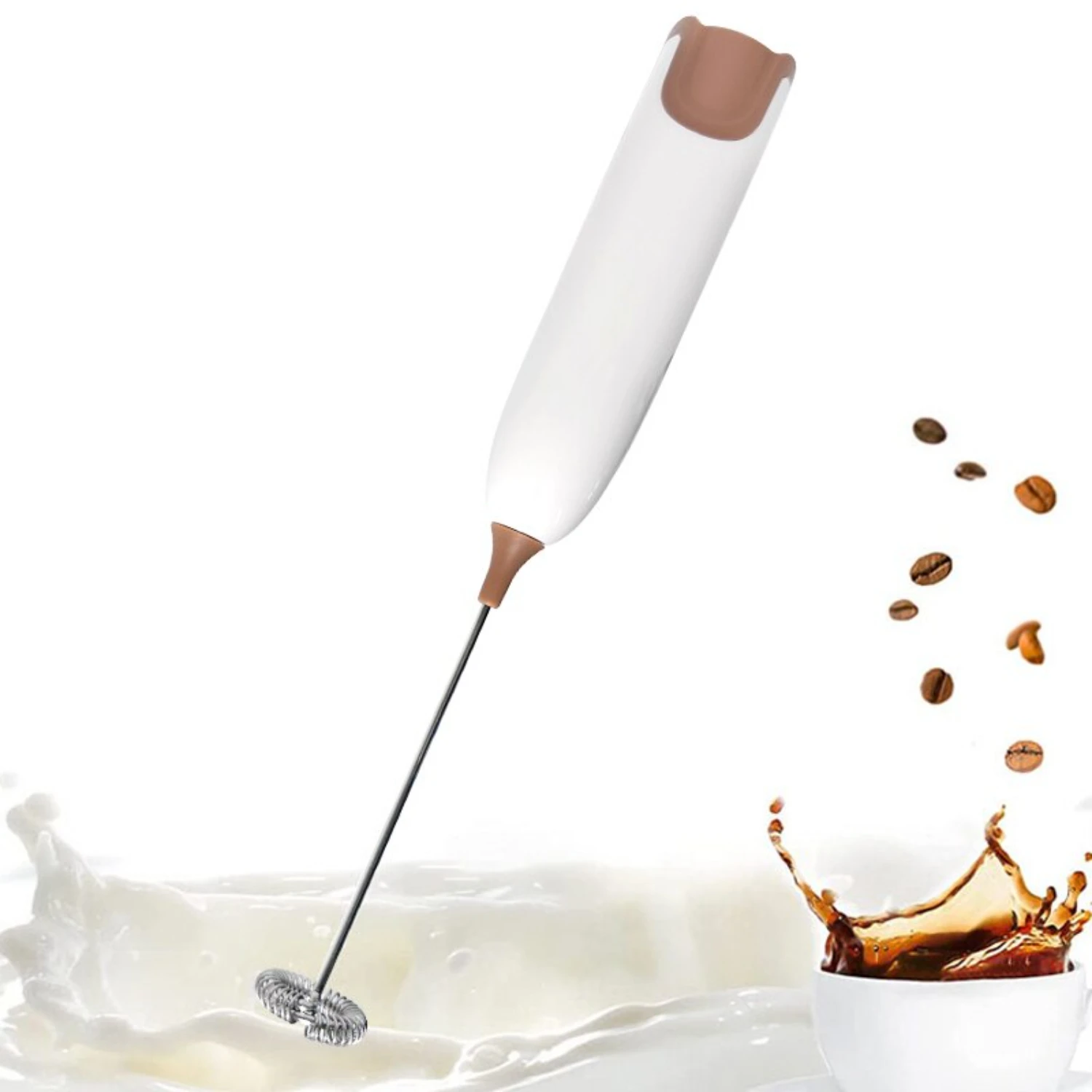 Milk Frother Kitchen Drink Foamer Mixer Stirrer Coffee Cappuccino Creamer Whisk Frothy Blend Egg Beater Boba Commercial blender