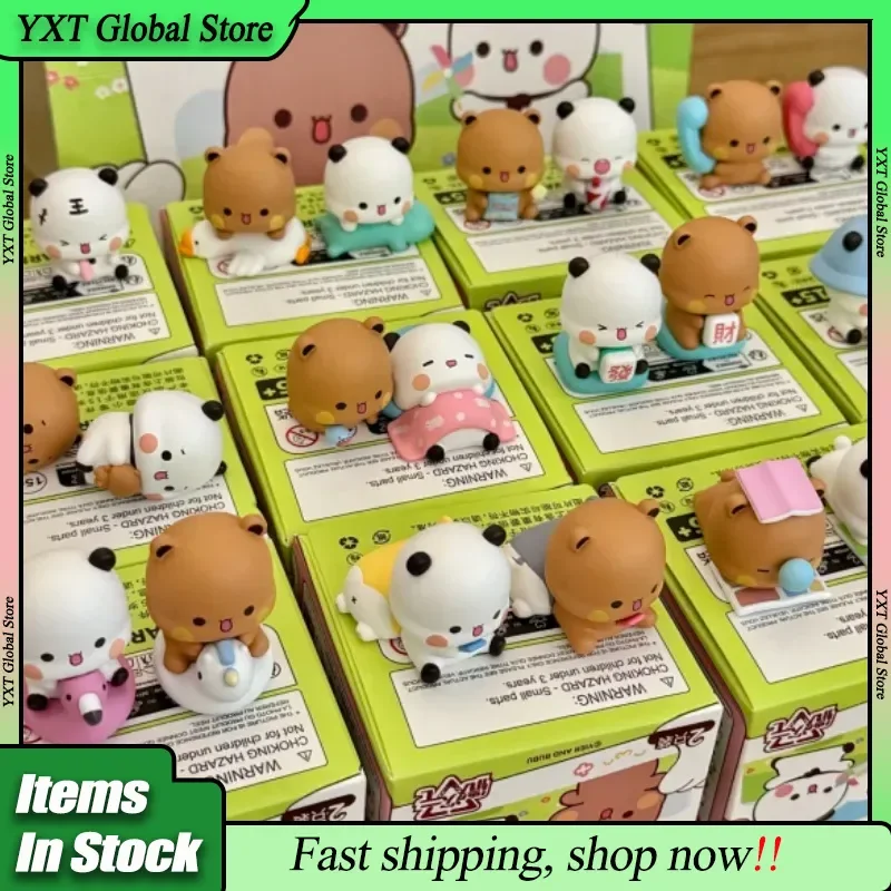 

Yier And Bubu Couple Daily V3 Series Blind Box Trendy Cute Fun Mini Pvc Modle Collection Desktop Ornament Xmas Birthday Gift