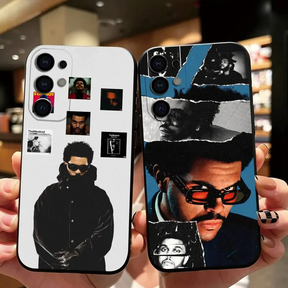 Singing star The Weeknd Phone Case For Samsung S26,S25,S24,S23,S22,S21,S30,Ultra,Plus,Fe,Soft Silicone Black Cover Gift