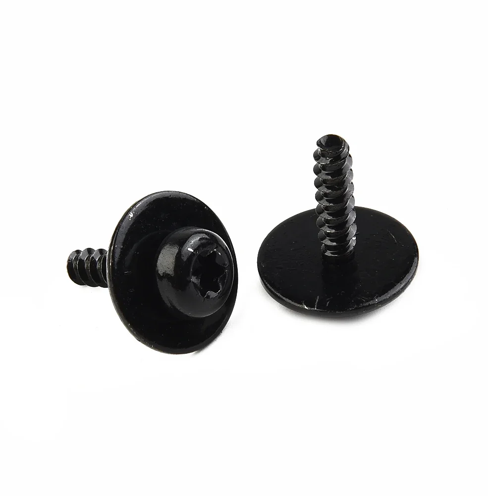 Accessories Direct Replacement Screw Bolt Screw Bolt High Reliability Shield 20mm Air Dam Deflector Black Easy Installation