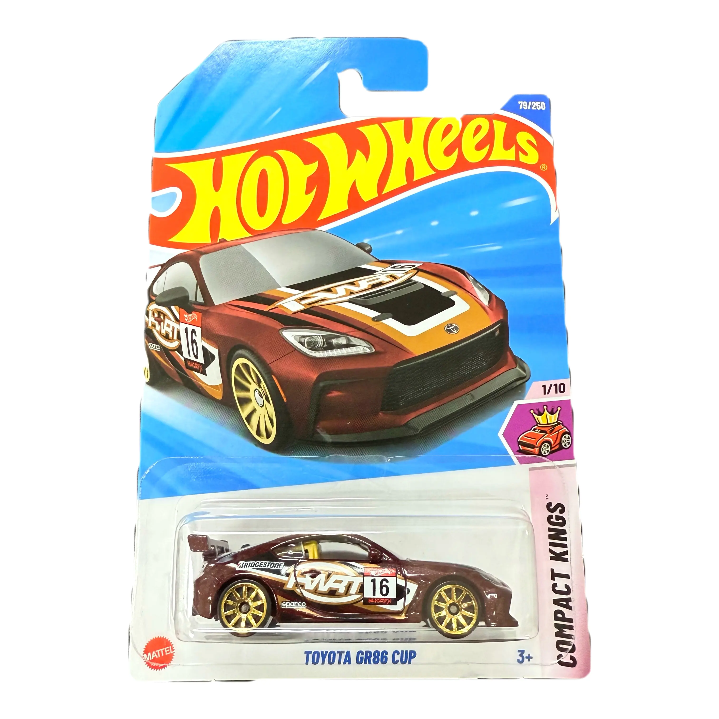 

2025-79 Hot Wheels Cars TOYOTA GR86 CUP 1/64 Коллекция металлических литых моделей игрушечных транспортных средств