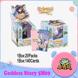 2024 Newest Goddess Story NS-5m09 Offline Collection Card Quicksand Metal Acrylic Card Cute Waifu Booster Box ACG TCG Hobby Gift