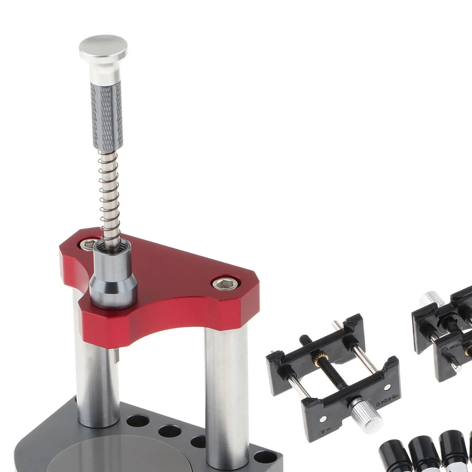 Watch Face Feet Repair Tool Kit Accessories for Jewelers 3.2x2.6x7inch Fine Workmanship with 2 Movement Base Welding Platform image 5