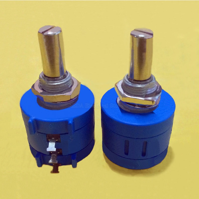 10Pcs 3590S-2-103L Precision Multi Turn Potentiometer 1K 2K 5K 10K 20K 50K 100K Adjustable Resistor