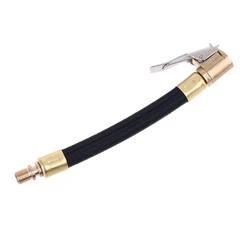 10/20/30/40/60/80cm Car Air Hose Tire Inflator Self-Locking Air Chuck Tire-Valve Fine Thread 0.305
