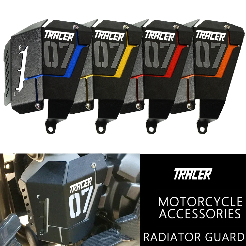 Radiator Guard Coolant Recovery Tank Shielding Cover For Yamaha TRACER 7 GT 7GT TRACER7 TRACER7GT 2021 2022 2023 2024 Motorcycle