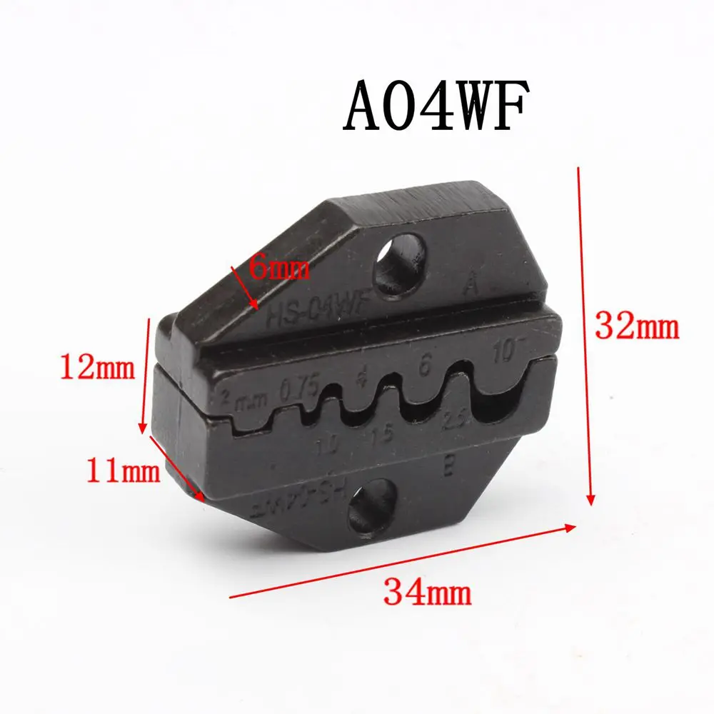 A04WFL A04WF A10WF A16WF A625GFL A40J A26TW A07FL die Sets for HS CRIMPING PILER AM-10 EM-6B1 machine die sets modules jaws