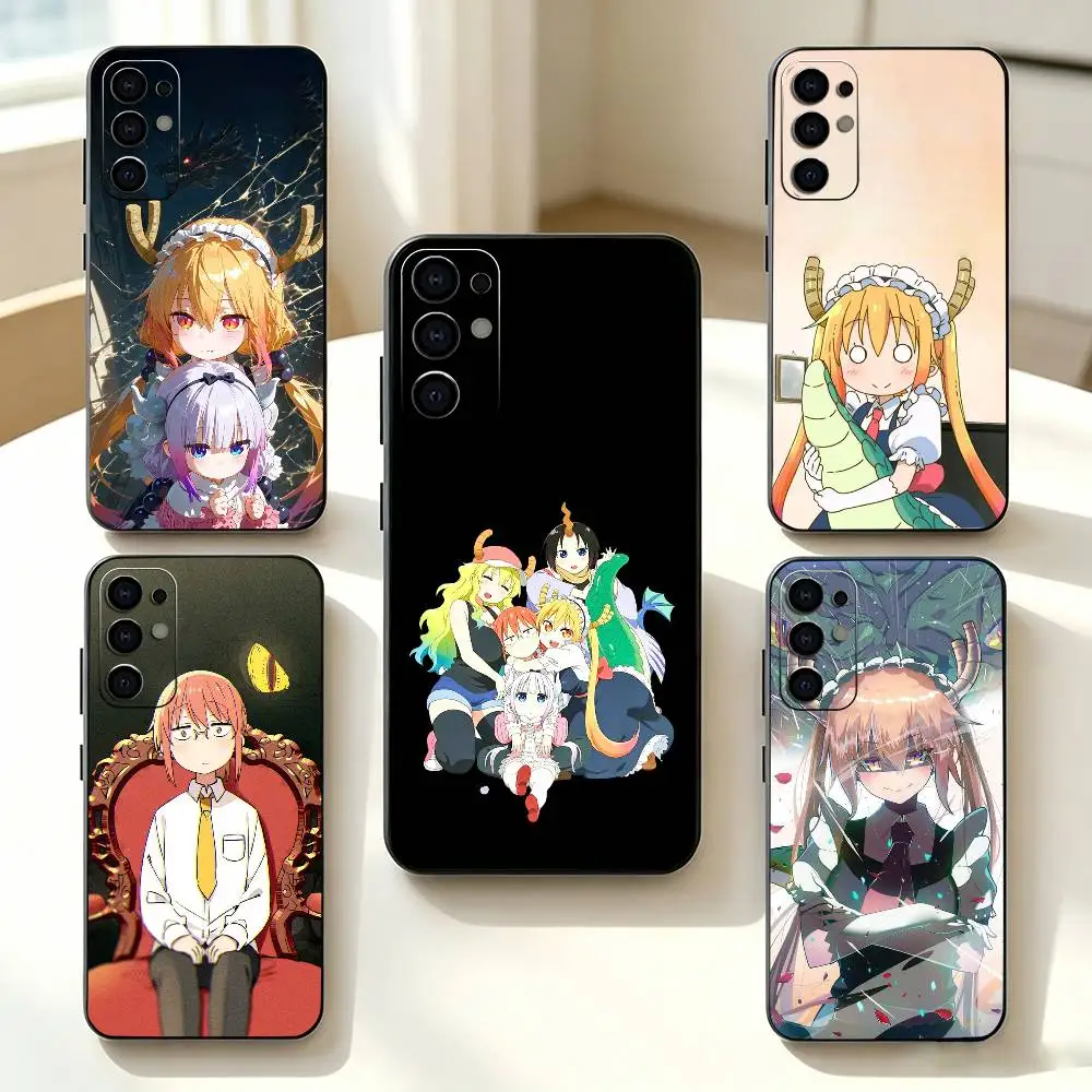 Miss Kobayashi Dragon M-Maid   Phone Case For Samsung S25,S24,S21,S22,S23,S30,Ultra,S20,Plus,Fe,Lite,Note,10,Black Cover
