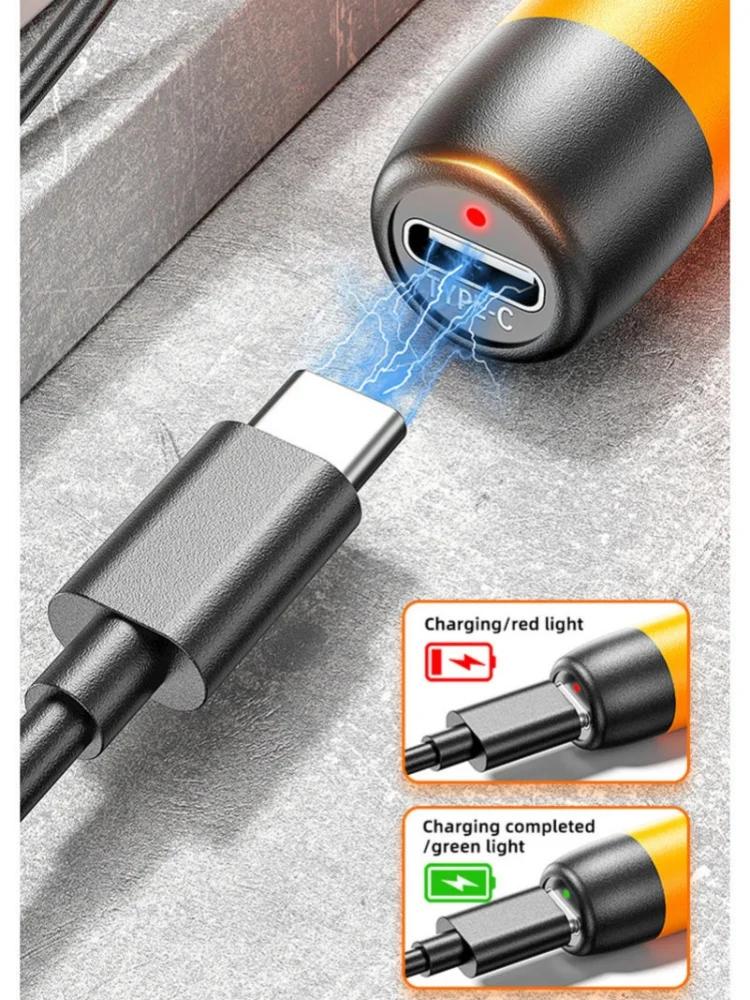 JUSTINLAU 46-in-1 Mini-Akku-Schraubendreher, einstellbarer Akku-Bohrer, Multifunktions-Reparaturwerkzeug-Set für elektronische Geräte – Detail 7