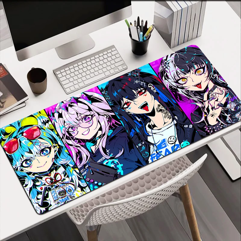 Mouse Pad Colorful Anime Sexy Girl Gamer Mousepads Big Gaming Mousepad Large Keyboard Mat Desk Pad For Computer Laptop Mouse Pad