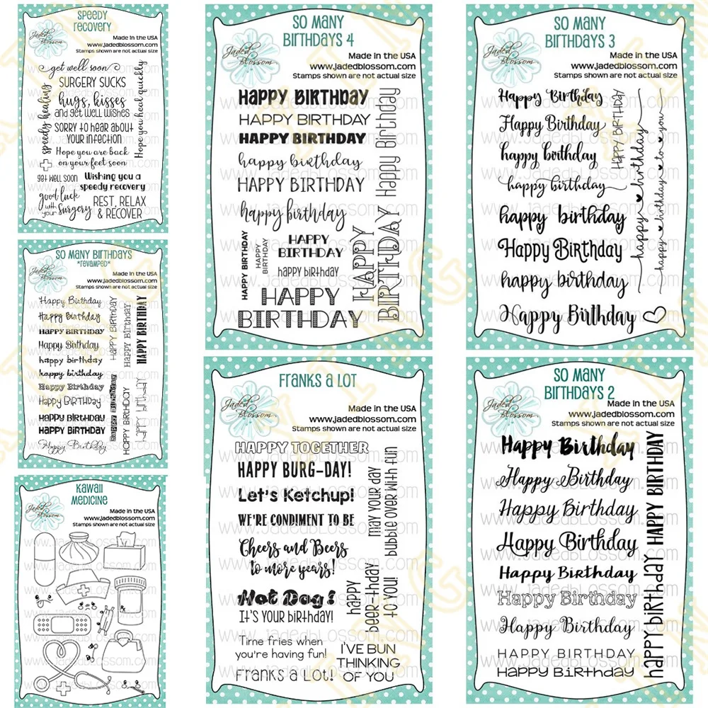 Happy Birthday Hugs Kiss New Metal Cutting Dies Stamps Scrapbook Diary Decoration Embossing Cut Dies Template DIY Greeting Card