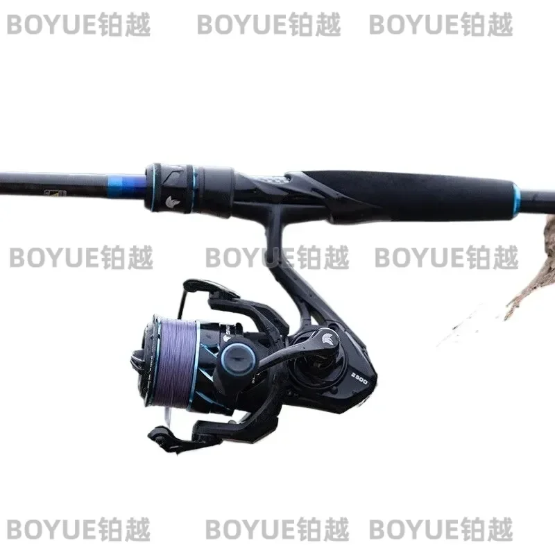 Carbon Fiber Spinning Rod and Reel Combo Full Set Long Casting Lure Fishing Gear Universal Tackle for Bass Perch Pike