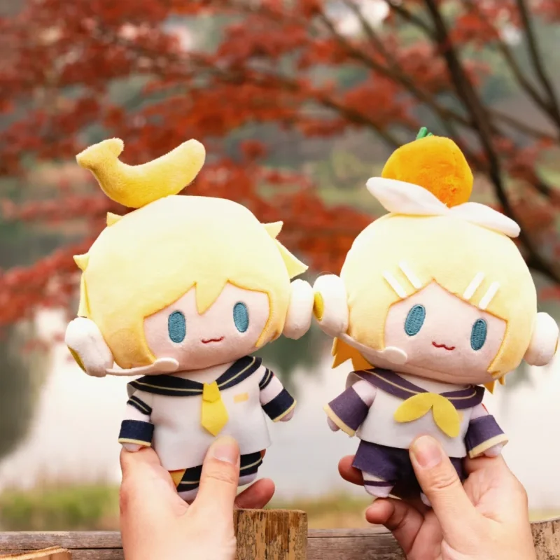 Hatsune Miku Plush Toys Keychain Kagamine Len Rin Backpack Anime Peripheral Cute Stuffed Doll Bags Decoration Girl Birthday Gift