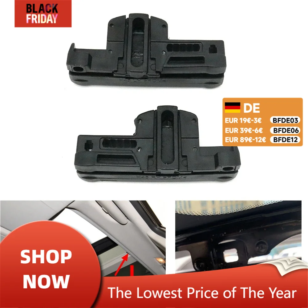 Plastic Sunroof Glass Component Slideway Slider Clip Ceiling Bracket For Renault Koleos HY 2008-2016 918062605R 913819569R