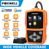 2025 FOXWELL NT201 OBD2 OBD2 Scanner Engine Check Turn Off Engine Light Full OBDII Function Code Reader