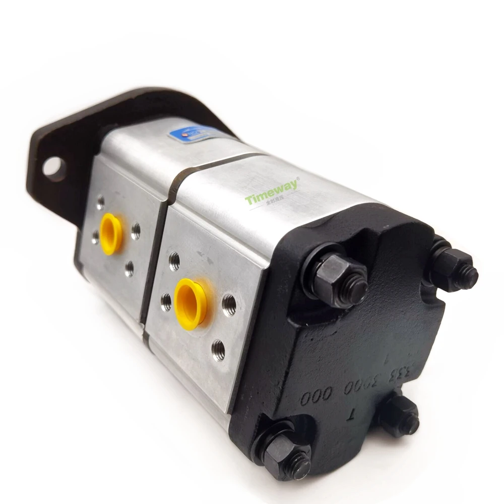 One Input Double Output Concrete Pump for Replace Parker Gear Pump 3339121250