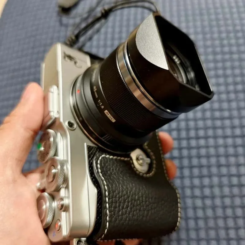 オリンパス M.Zuiko デジタル 45mm F1.8 メタルバヨネットスクエア