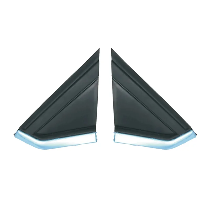 

Auto Pair Of Electroplated Front Window Triangle Plates 9647011377 96470112777 For Citroen C4 04-10 Spare Parts Accessories-A61E