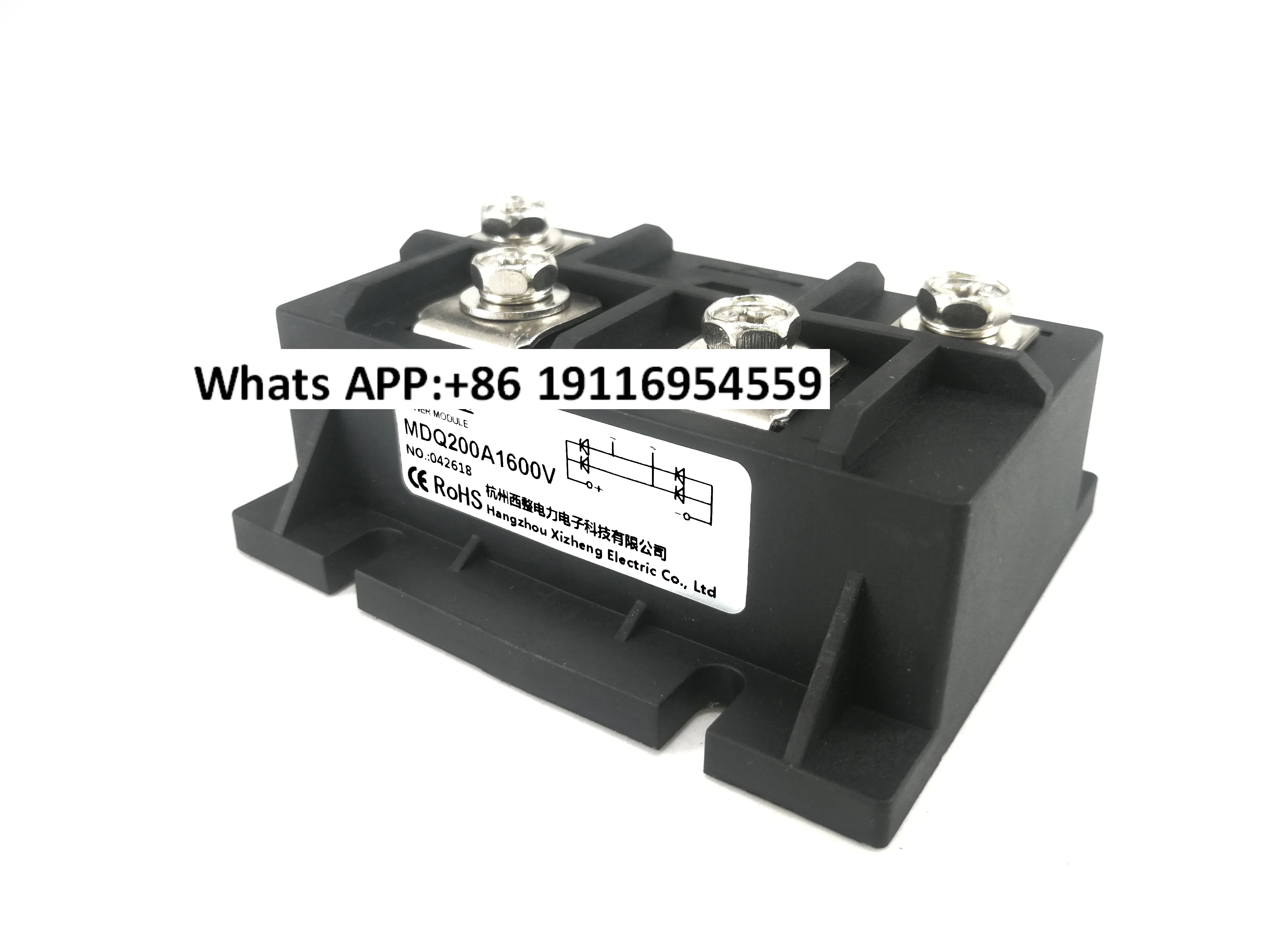 MDQ100A1600V-16 Single Phase Rectifier Bridge 12V24V Charger 150A200A300A500A DC