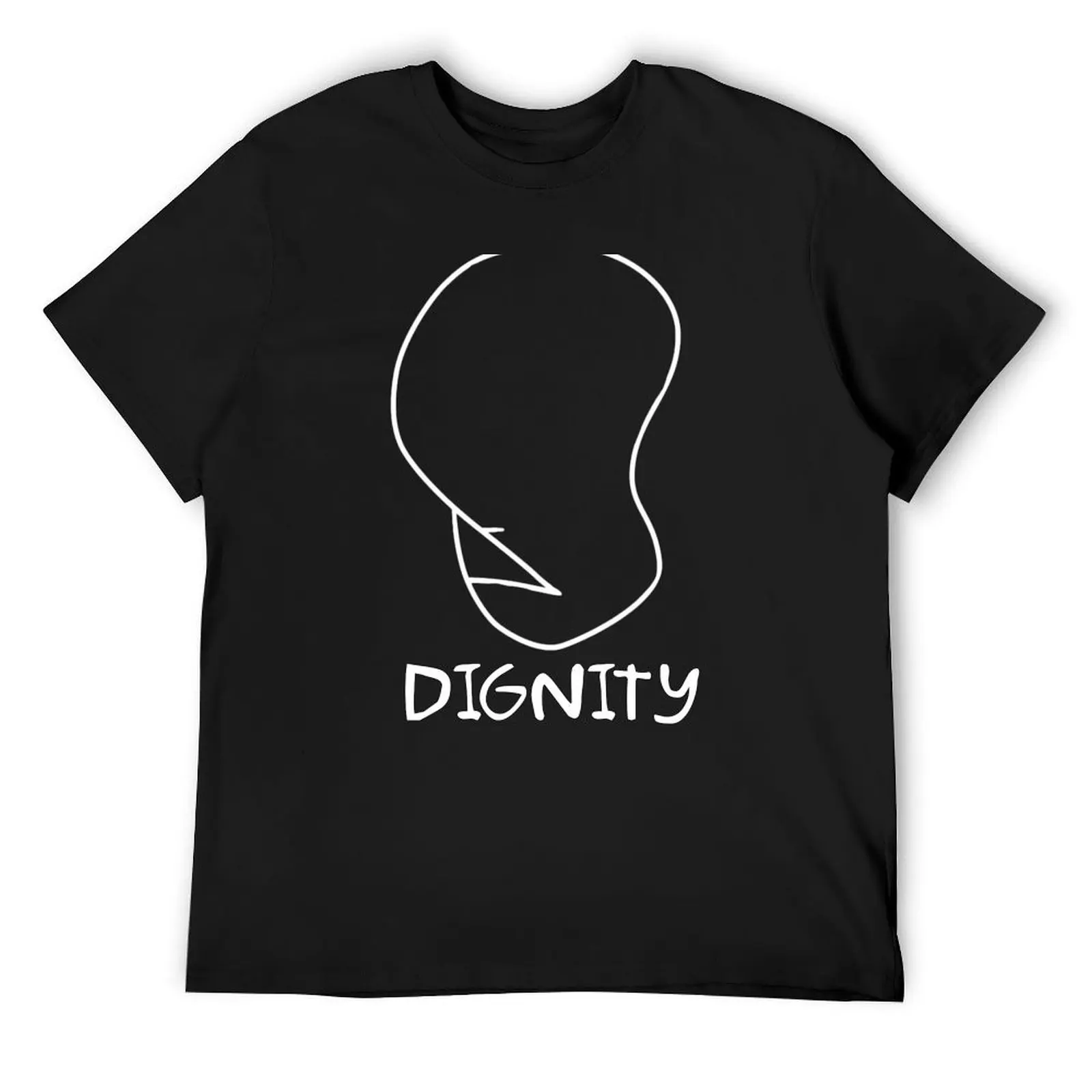 Dignity - Black T-Shirt anime clothes cheap stuff boys whites mens white t shirts