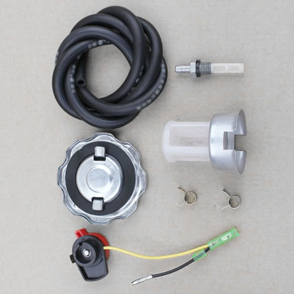 مجموعة غطاء خزان الوقود لهوندا ل GX200 ل GX270 ل GX340 ل GX390 محرك إيقاف التبديل متوافق استبدال جزء 17620 ZH7 023 #4