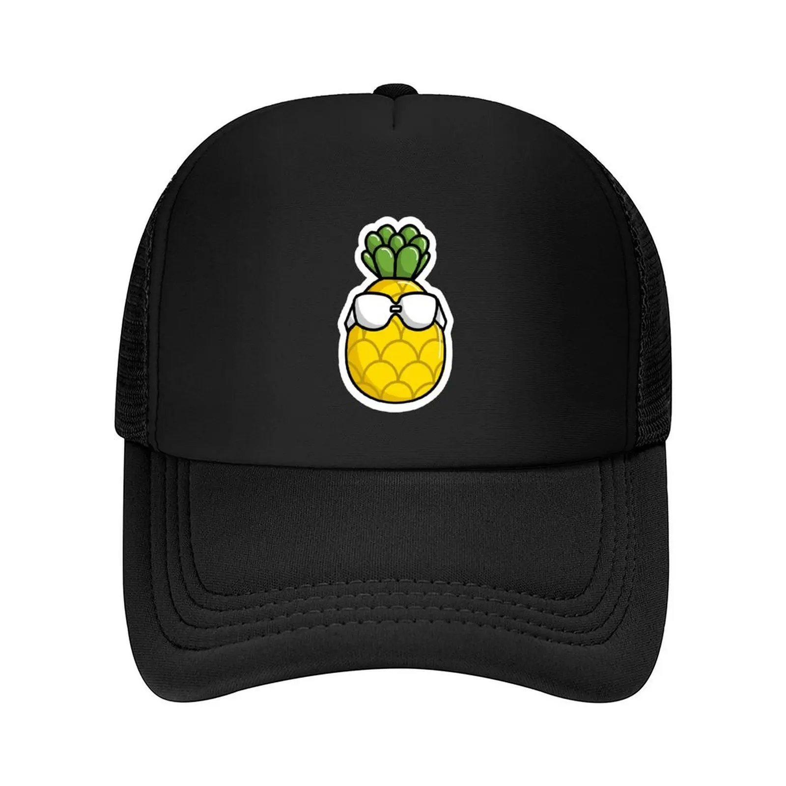

Crazy Pineapple Baseball Cap cute Trucker Cap Snapback Cap Hip Hop Golf Women Men's