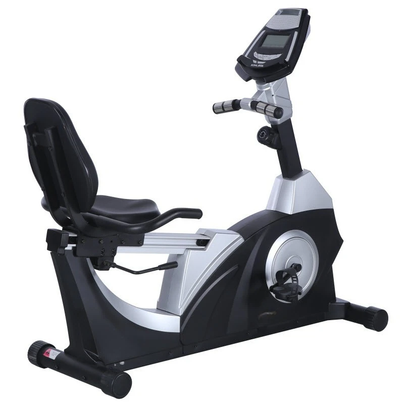 Gym Horizontal exercise bike, household commercial bicycle Indoor sports bicycle Lower limb trainer for the elderly