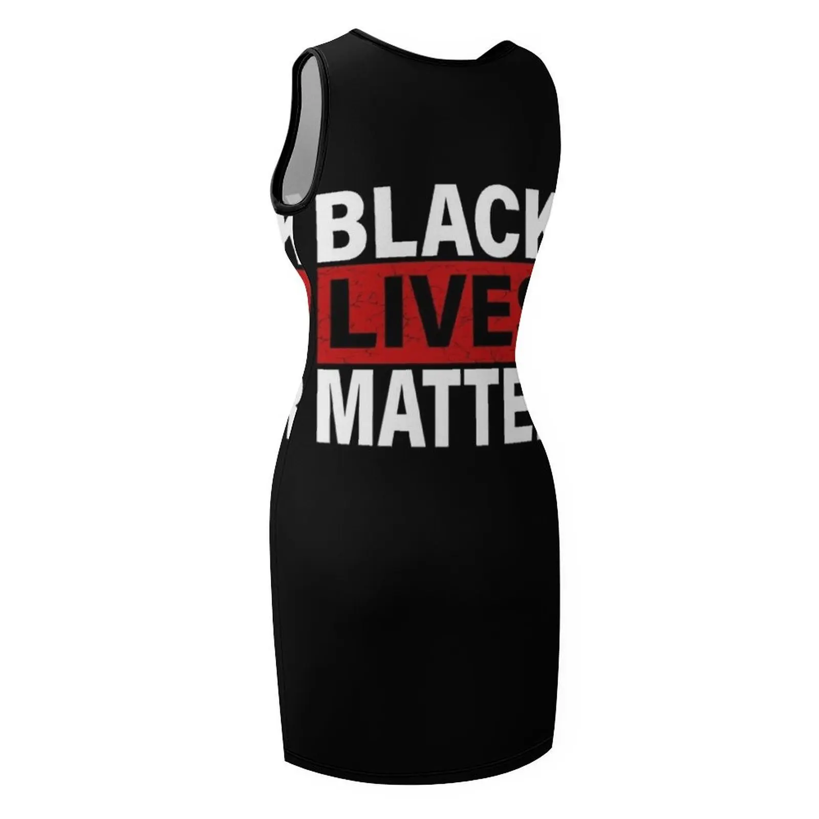 T-shirt Black Lives Matter con nomi di vitamine - BLM senza maniche prendisole abiti da sera di lusso da donna 2025 abiti estivi